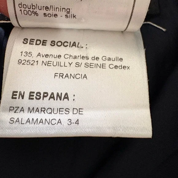 CHANEL Navy Blue Short Sleeve Dress - Picture 6 of 9